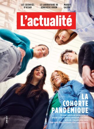 Couverture du magazine L'actualité
